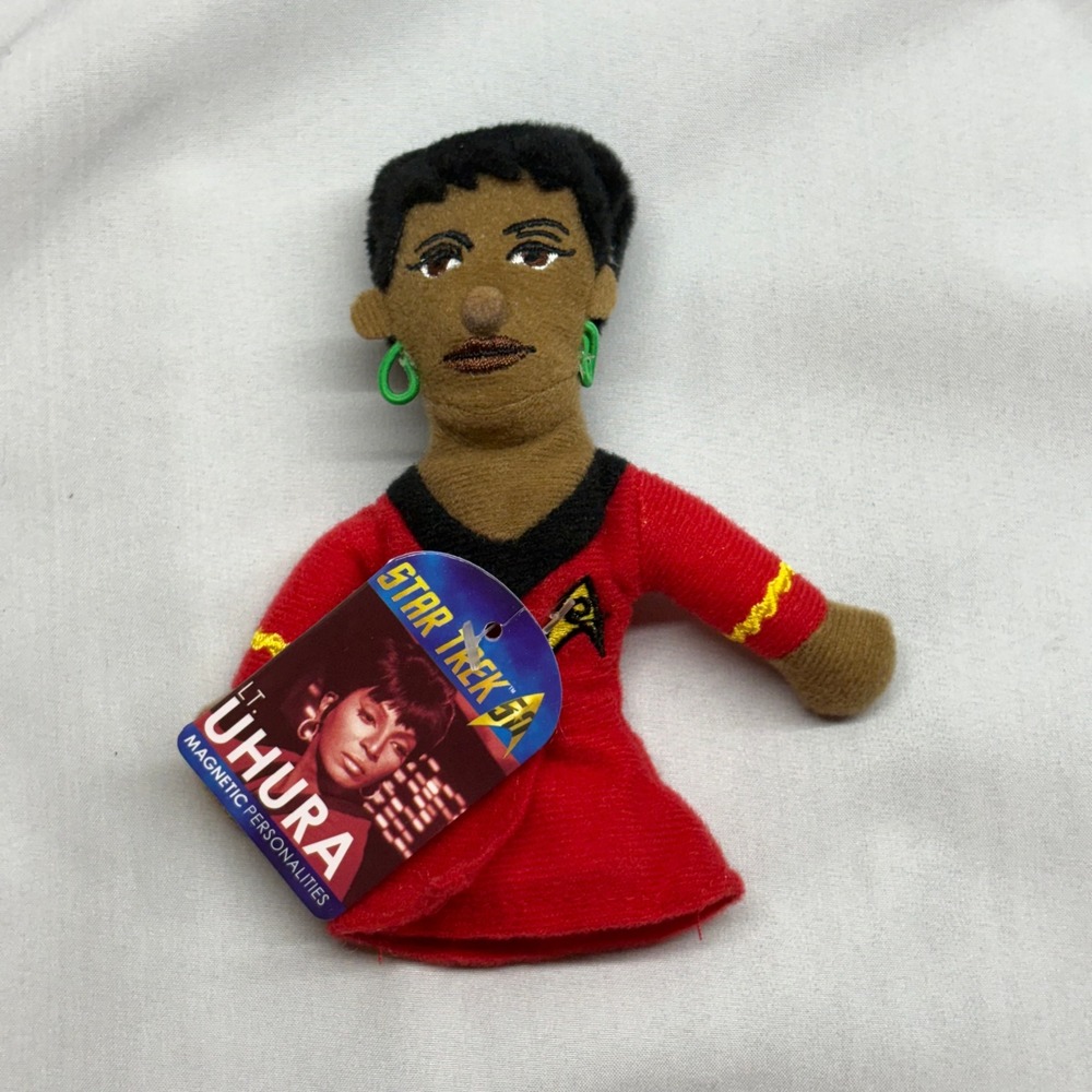 Unemployed Philosophers Guild Star Trek Lt Uhura Magnet Plush Red Excellent 2018